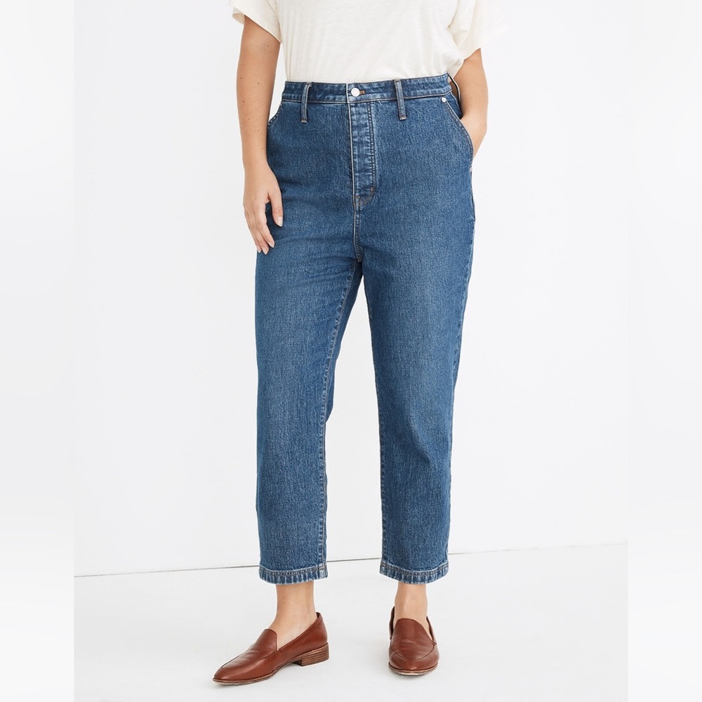Madewell The Perfect Vintage Jean in Minot Wash: Trouser Edition‎ - Picture 4 of 13